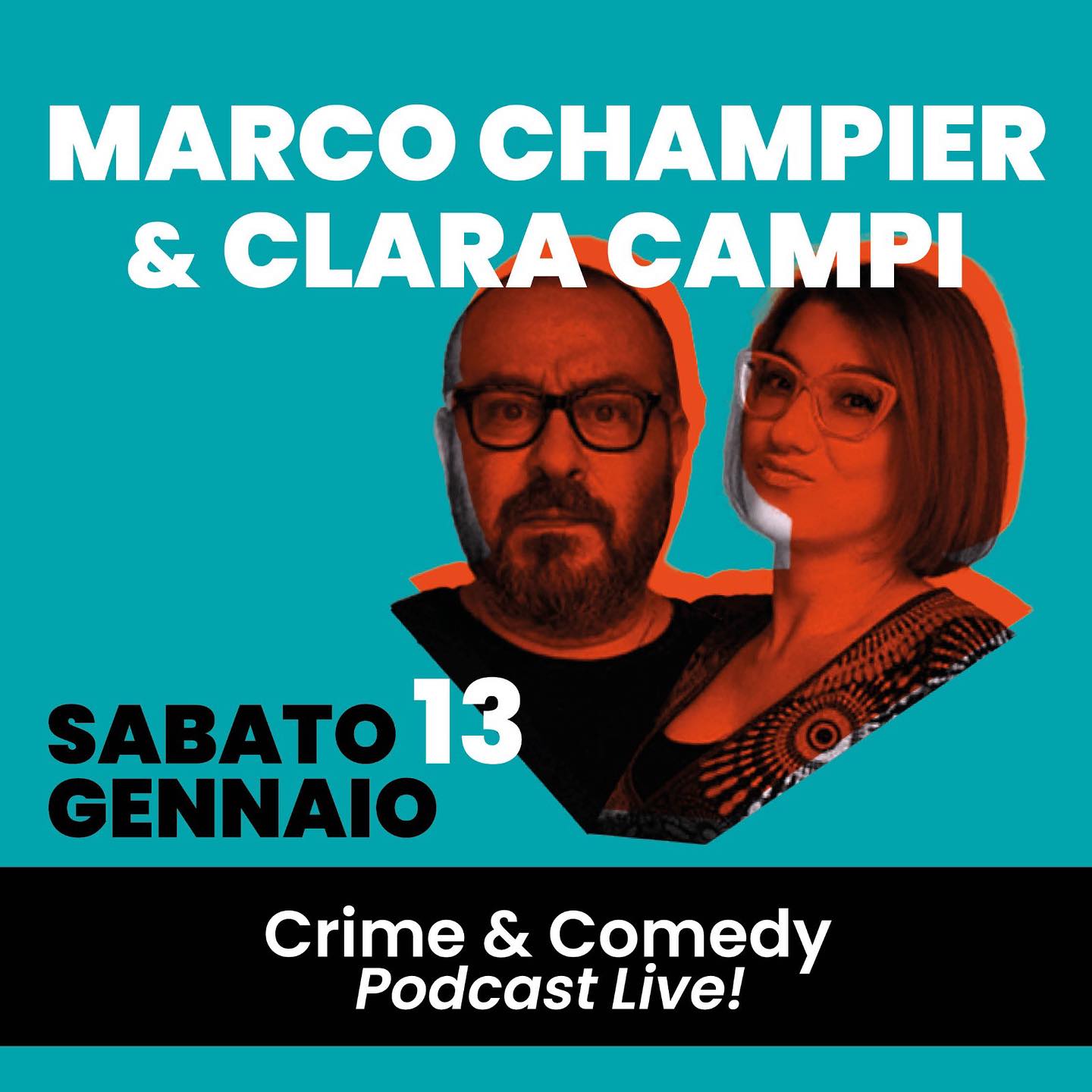 Crime & Comedy Live! - Teatro StradaNuova - Genova